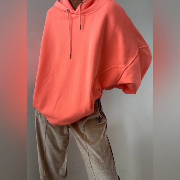 NWT Free People Movement XS Sprint to the Finish Hoodie in Hot Watermelon 🍉 $108 - Picture 3 of 11